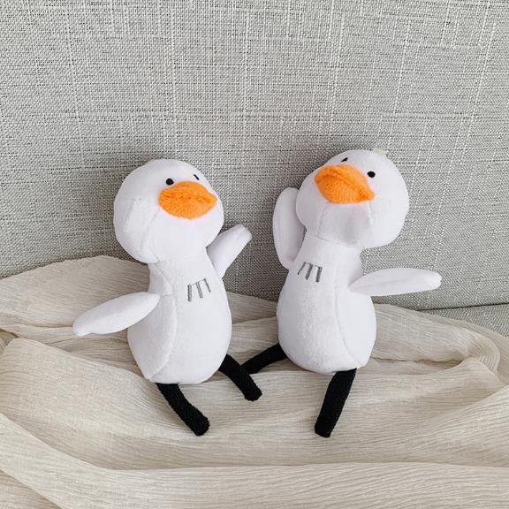 White duck plush keychain Soft Toy Manufacturers