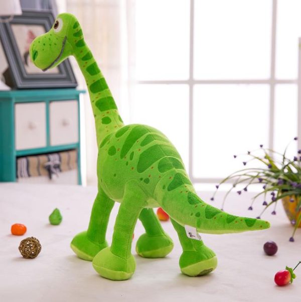 New green dinosaur plush toy (4)