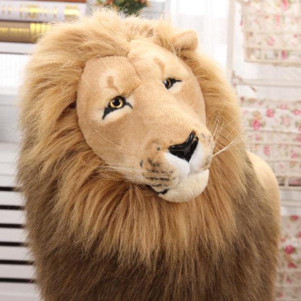 Simulation large size lion plush toy (4)