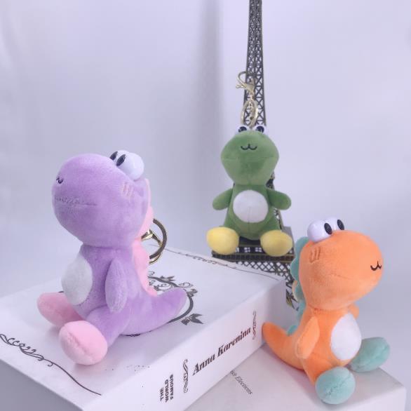 Little dinosaur plush toy keychain (1)
