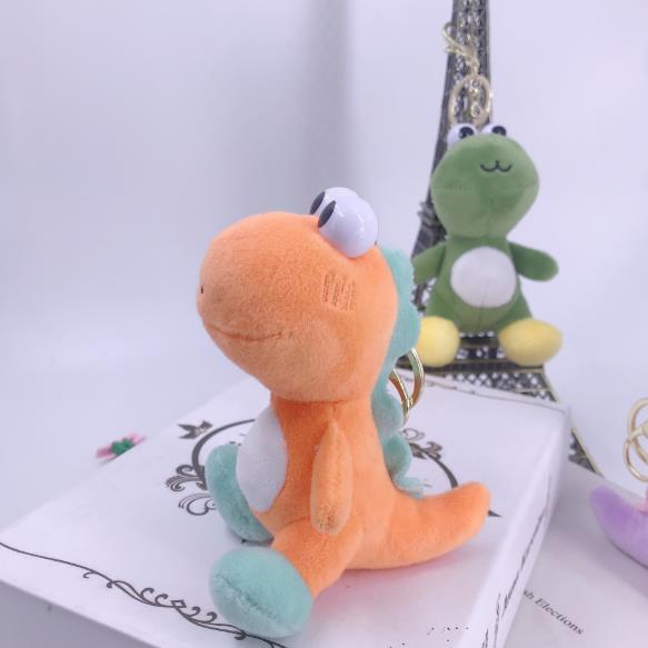 Little dinosaur plush toy keychain (4)