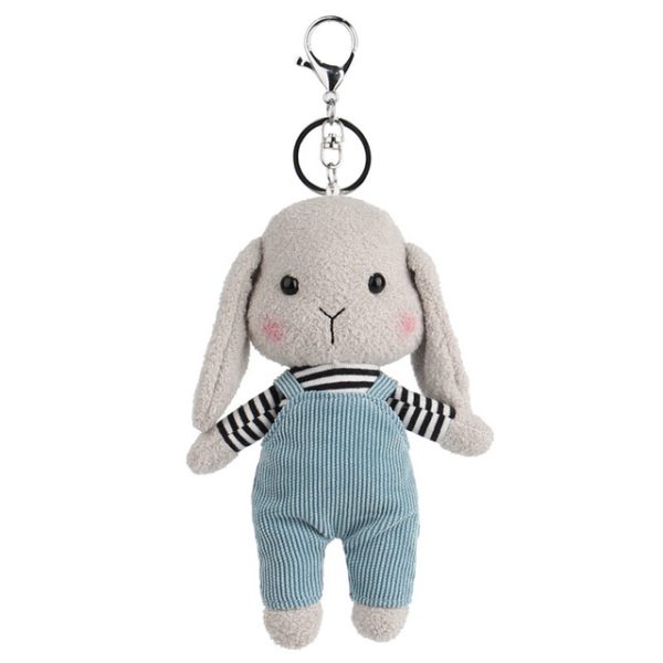 Mini Bunny Plush Keychain (4)