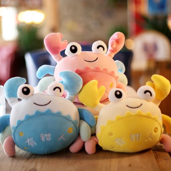 Comfortable plush material crab soft toy (4)