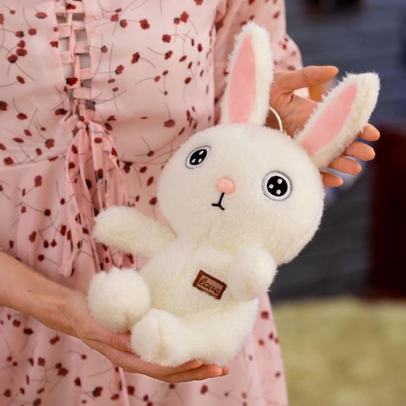 New creative plush rabbit baby toy (3)