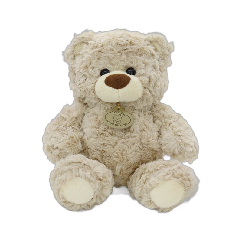 Soft Teddy Bears with Flower Bouquet, 8-Inch Cute Plush Doll for Girlfriend