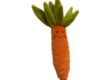 Adorable Carrot Plush Keychain, Cute Fruit & Vegetable Plush Dolls, Bag Accessories