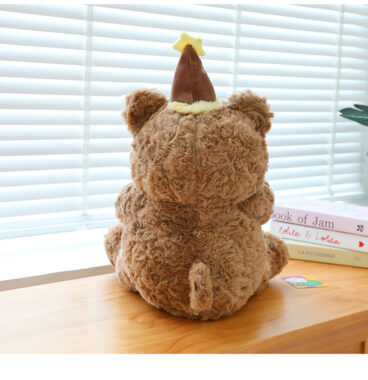 Cake Teddy Bear Plush Toy – Adorable Plush Bear Doll for Valentine's Day & Birthday