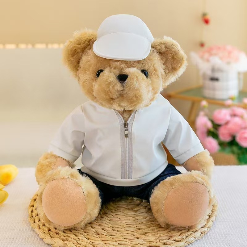 Custom Logo Teddy Bear Plush Toy – Branded Bear Doll for Gifts & Wholesale