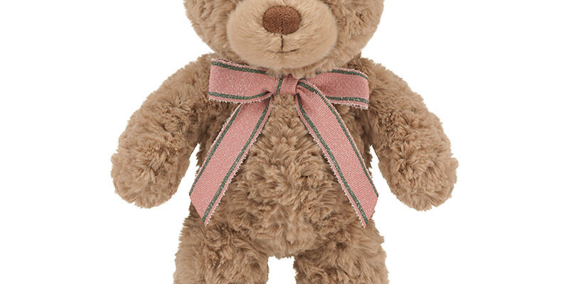 Cute Bowtie Teddy Bear Plush Toy – Plush Bear Doll for Kids & Birthday Gifts
