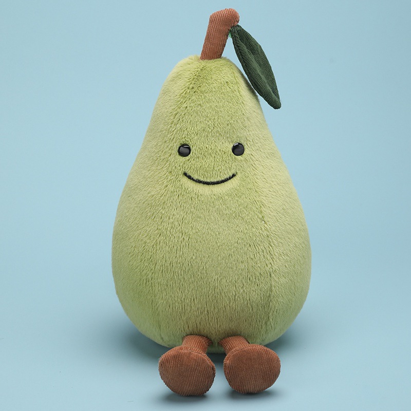 Adorable Cartoon Fruit Plush Dolls - Soft, Cuddly Toy for Kids, Birthday Gift
