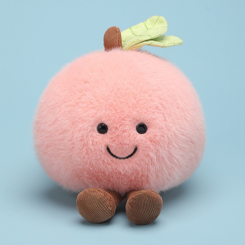 Adorable Cartoon Fruit Plush Dolls - Soft, Cuddly Toy for Kids, Birthday Gift