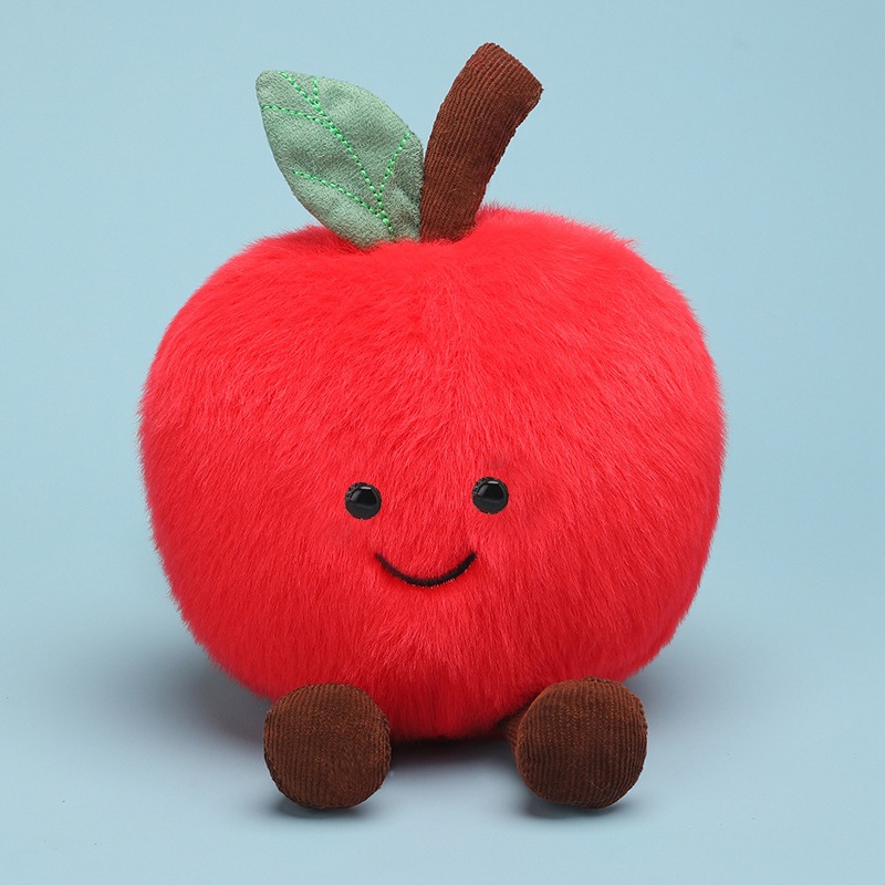 Adorable Cartoon Fruit Plush Dolls - Soft, Cuddly Toy for Kids, Birthday Gift