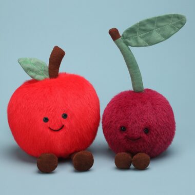 Adorable Cartoon Fruit Plush Dolls - Soft, Cuddly Toy for Kids, Birthday Gift