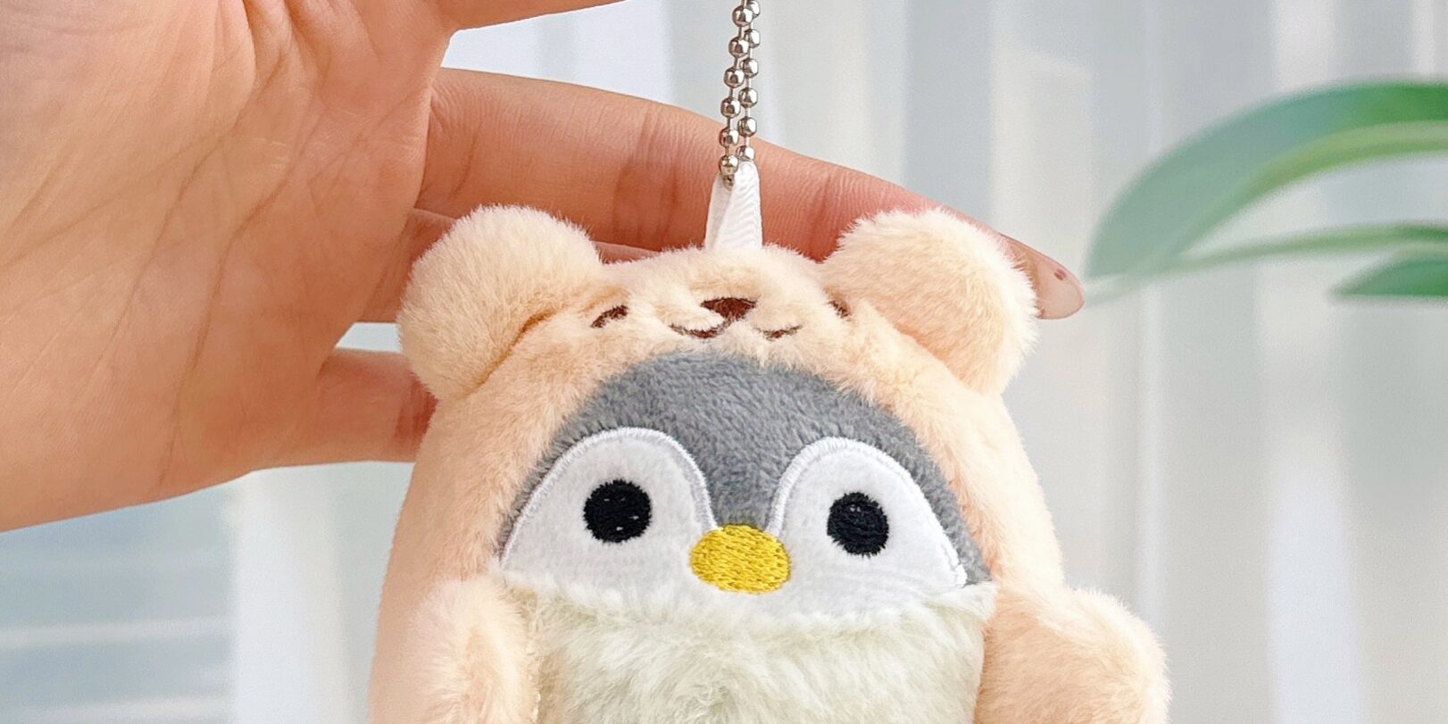 Cute Dress-Up Penguin Soft Toy Plush Keychain 8CM for TikTok Trend