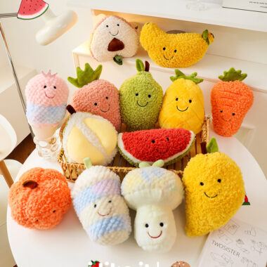 New Fruit & Vegetable Plush Toys - Wedding Toss Dolls & Holiday Gift Plush