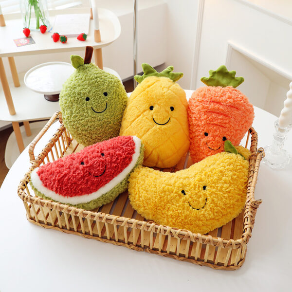 New Fruit & Vegetable Plush Toys - Wedding Toss Dolls & Holiday Gift Plush