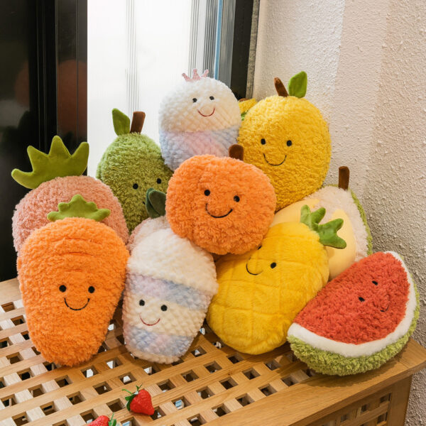8-Inch Soft Fruit Plush Toy Doll for Kids, Wedding Toss & Party Favor