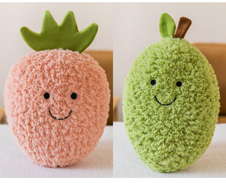 8-Inch Soft Fruit Plush Toy Doll for Kids, Wedding Toss & Party Favor