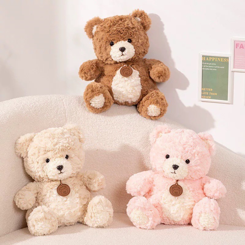 Cute Soft Teddy Bears Plush Toy for Girls Birthday Gift