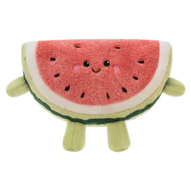 Cute Watermelon Plush Toy, Realistic Fruit Plush Pillow for Girls, Wholesale Gifts