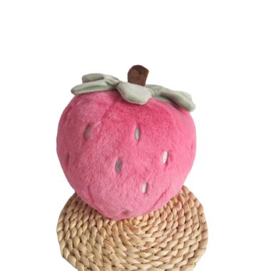 Wholesale 8-Inch Strawberry Plush Doll, Soft Fruit Plush Toy, Wedding Toss Gifts